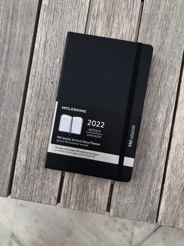 Moleskine vertical planner
