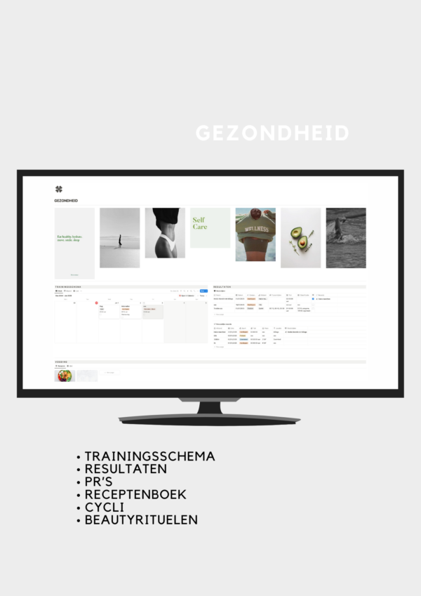 NOTION DROOMLEVENTEMPLATE – om je droomleven van papier naar praktijk te halen - Image 6