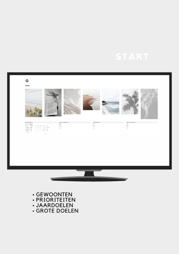NOTION DROOMLEVENTEMPLATE – om je droomleven van papier naar praktijk te halen - Image 2