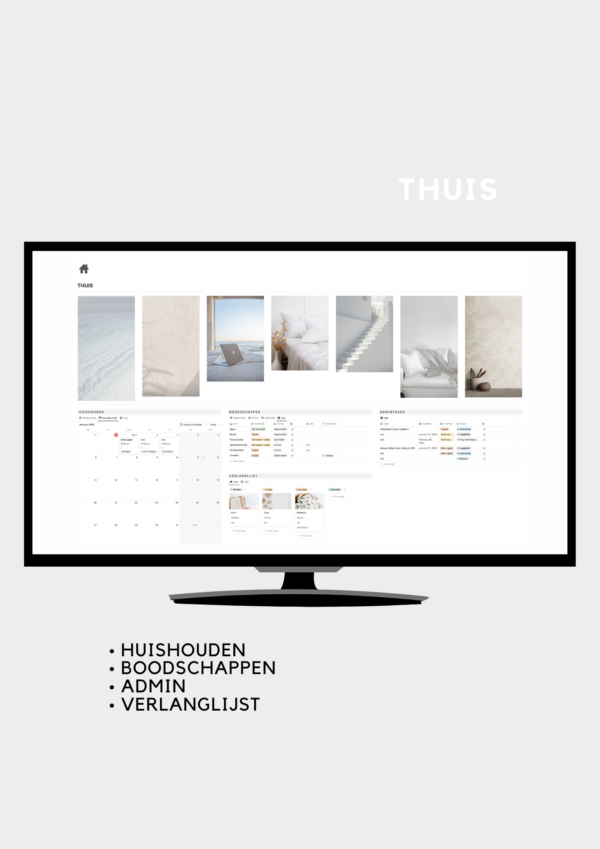 NOTION DROOMLEVENTEMPLATE – om je droomleven van papier naar praktijk te halen - Image 7