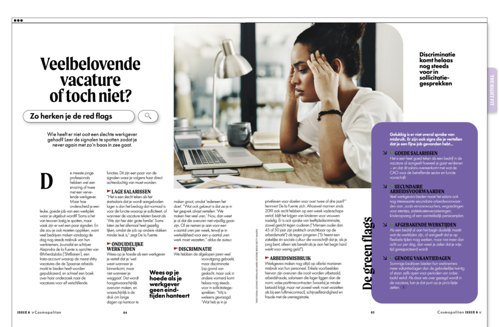 Cosmopolitan – Vacatures (ENG-NL)