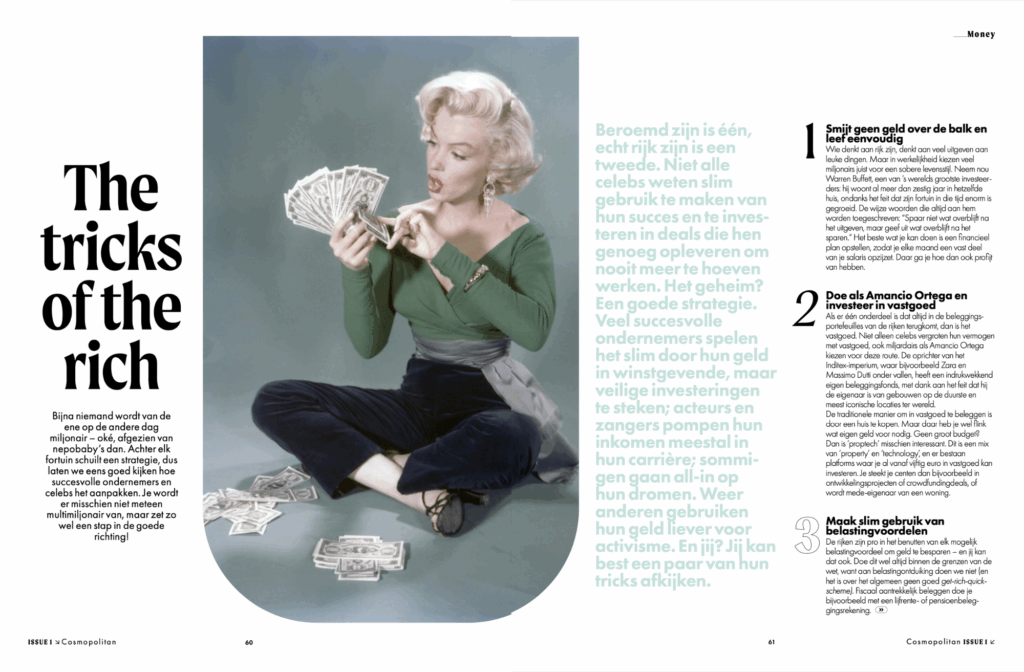 Cosmopolitan – Tricks of the Rich (ESP-NL)